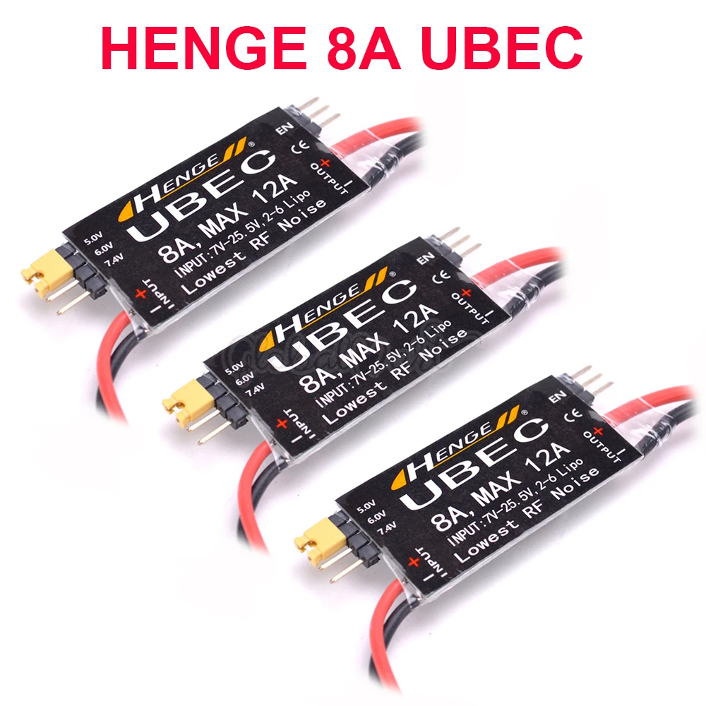 Выход HENGE 8A UBEC 5V / 6V 6A Max 12A Inport 7V-25 5 V 2-6S Lipo 6-16 cell Ni-MH входной переключатель Mode BEC для