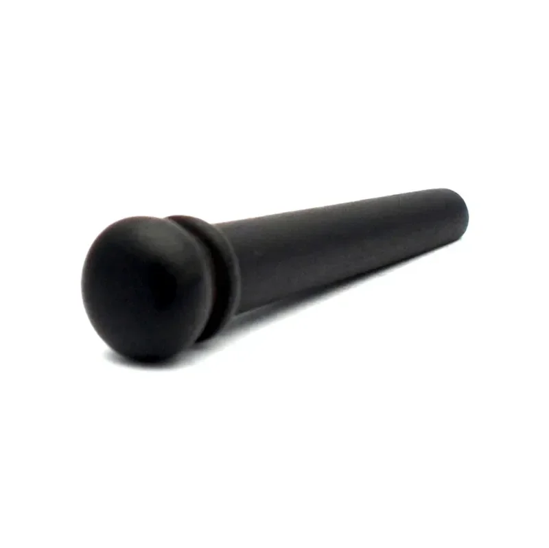 Ebony Acoustic Guitar Bridge Pins 6pcs Black Guitar Pressure String Nails Pin Parts guitar picks acoustic guitar bridge pins