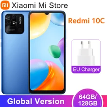 Newest Global Version Xiaomi Redmi 10C Cellphone Snapdragon 680 Octa Core 64GB/128GB 6.71" Display 5000mAh Battery 50MP Camera