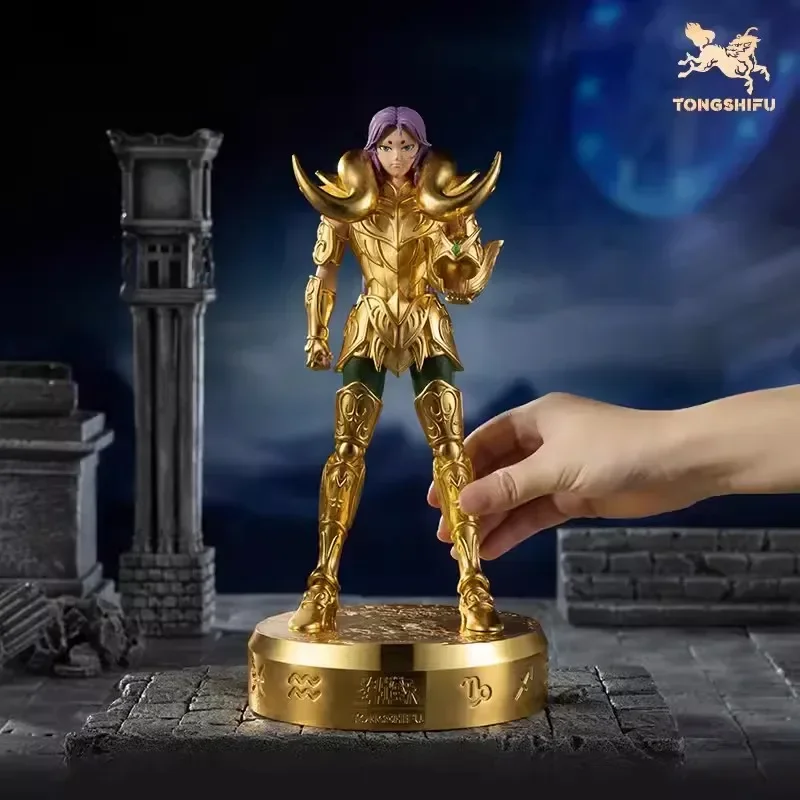 30Cm Golden Saint Cloth Myth Ex Copper Figure Ornamenti Phoenix Ikki Pegasus Seiya Draco In Stock Modello Originale Regali Creativi