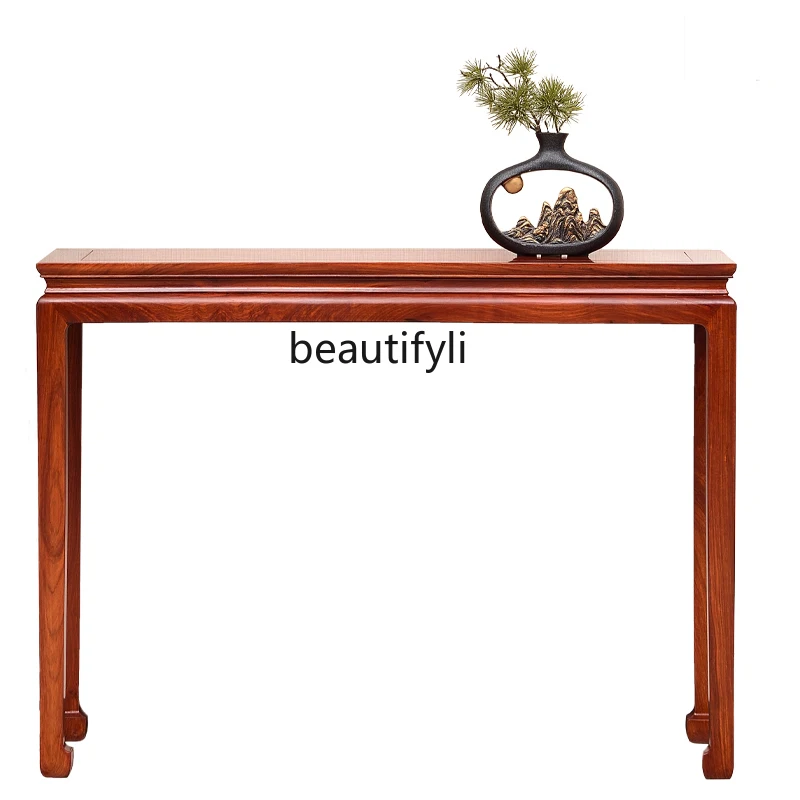 

Rosewood Console Tables Incense Burner Table Rosewood a Long Narrow Table Simple Elegant Flat Head Altar Rosewood