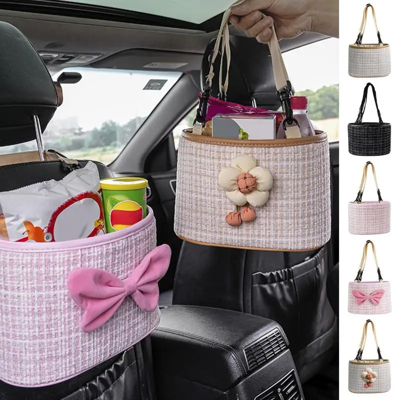 

Car Back Seat Organizer Auto Seat Large Capacity Storage Bag With Adjustable Straps For Books Snacks Magazines Drinks Car Access