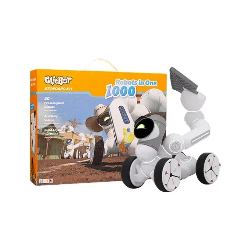 ClicBot Intelligent Master Robot Programming Robots Children's Intellectual Development Toy Module Robot Christmas Gift