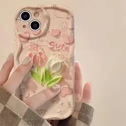 Floral Wave Beads Phone Case Cover for TECNO SPARK 20 (20C) (S13525)
