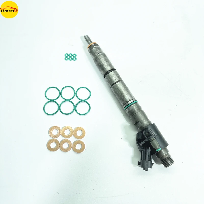 18 Pz Piezo Iniettore Di Carburante Ugello Guarnizione In Rame 059130119 059130519 Wht000884 03 L130277 059130277 Per Audi Vw Seat Skoda 1.6