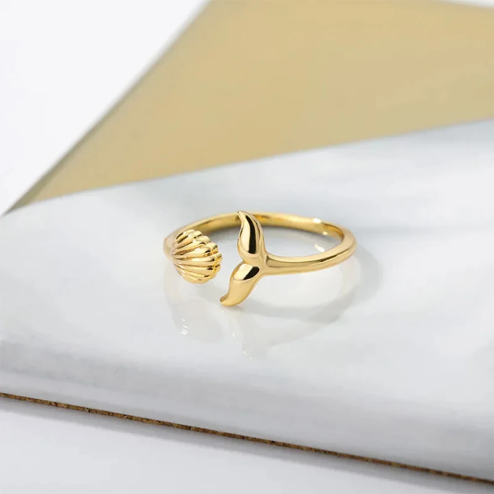 Fashion Shell Rings For Women