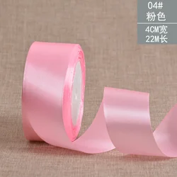 Premium Silk Satin Ribbon Roll for Crafts and Decorative Use, Multiple Width Options Available (Light Pink)