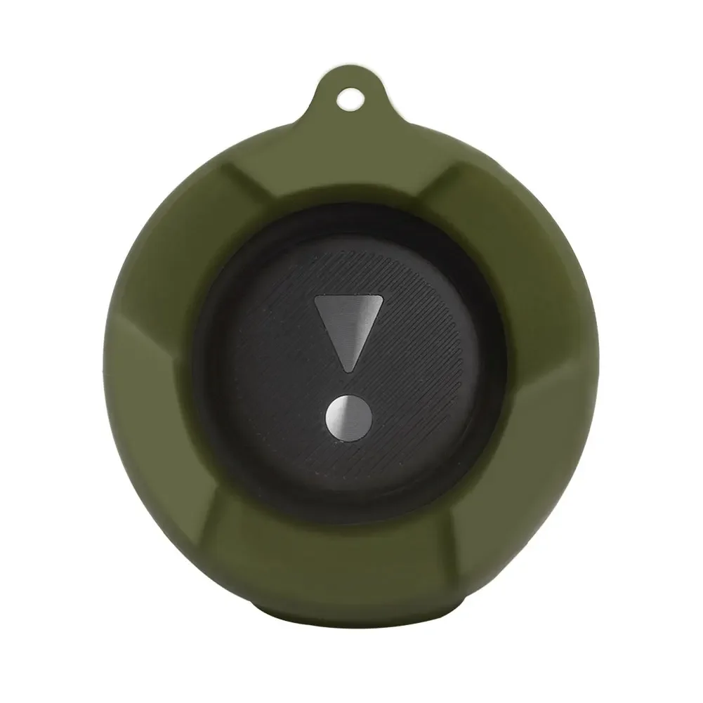 Newest Bluetooth Speaker Case Soft Silicone Cover Skin With Strap Carabiner for JBL Charge 5 Wireless Bluetooth Speaker Bag