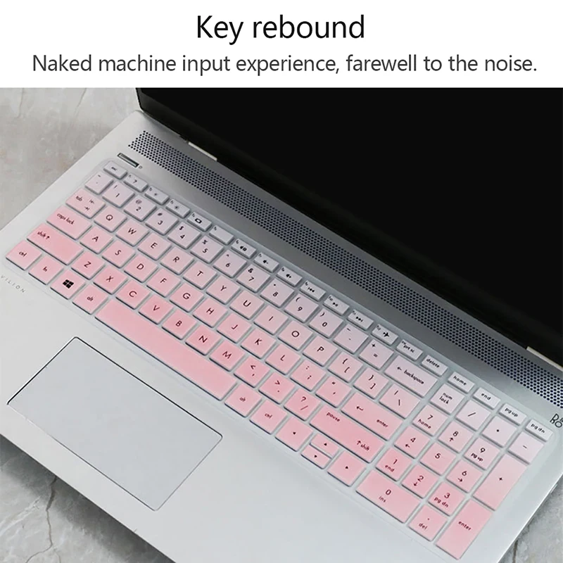 15.6 palce silikon notebook notebook klávesnice obal ochránce sled pro HP altán 250 G8 G7 G6 250 G7 255 G7 G6 256 G6 258 G7