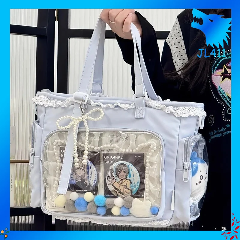 Ballet Girl Itabag Japanese Two-Dimension Single Shoulder Crossbody Bag Gift For Friends Women'S Handbag Large Appetite