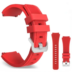 22mm Silicone Band for Samsung Watch 3/Gear S3 Frontier/Huawei Watch 4/3/3 Pro/GT3-2 Sports Wristband Amazfit GTR 4/Stratos/Pace