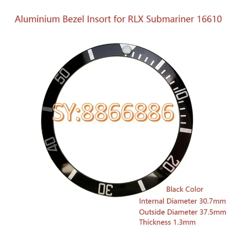 

Алюминиевая рамка для RLX Submariner 16610, запчасти для часов