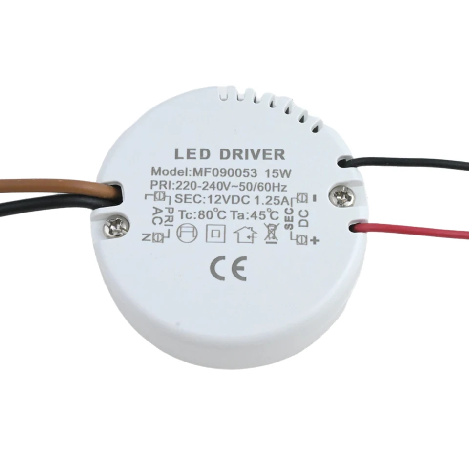 Driver Led 7 Watt Trasformatore Per Uso Continuo AC 100-240V Per Fari E Pannelli Led 46856261
