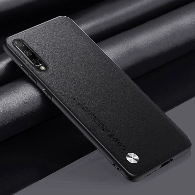 Premium PU Leather Matte Silicone Phone Case - Elegant and Durable Back Cover