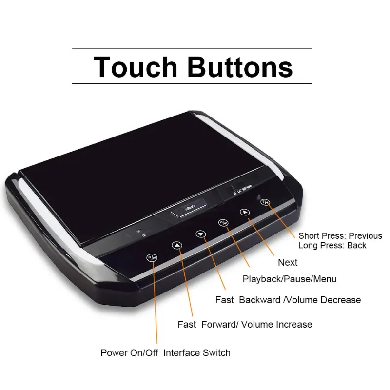   , 4K IPS ø ٿ ũ,  Ƽ̵   Ʈ ÷, MP5 ÷̾, HDMI IN,USB,SD,NTSC, 13.3 ġ