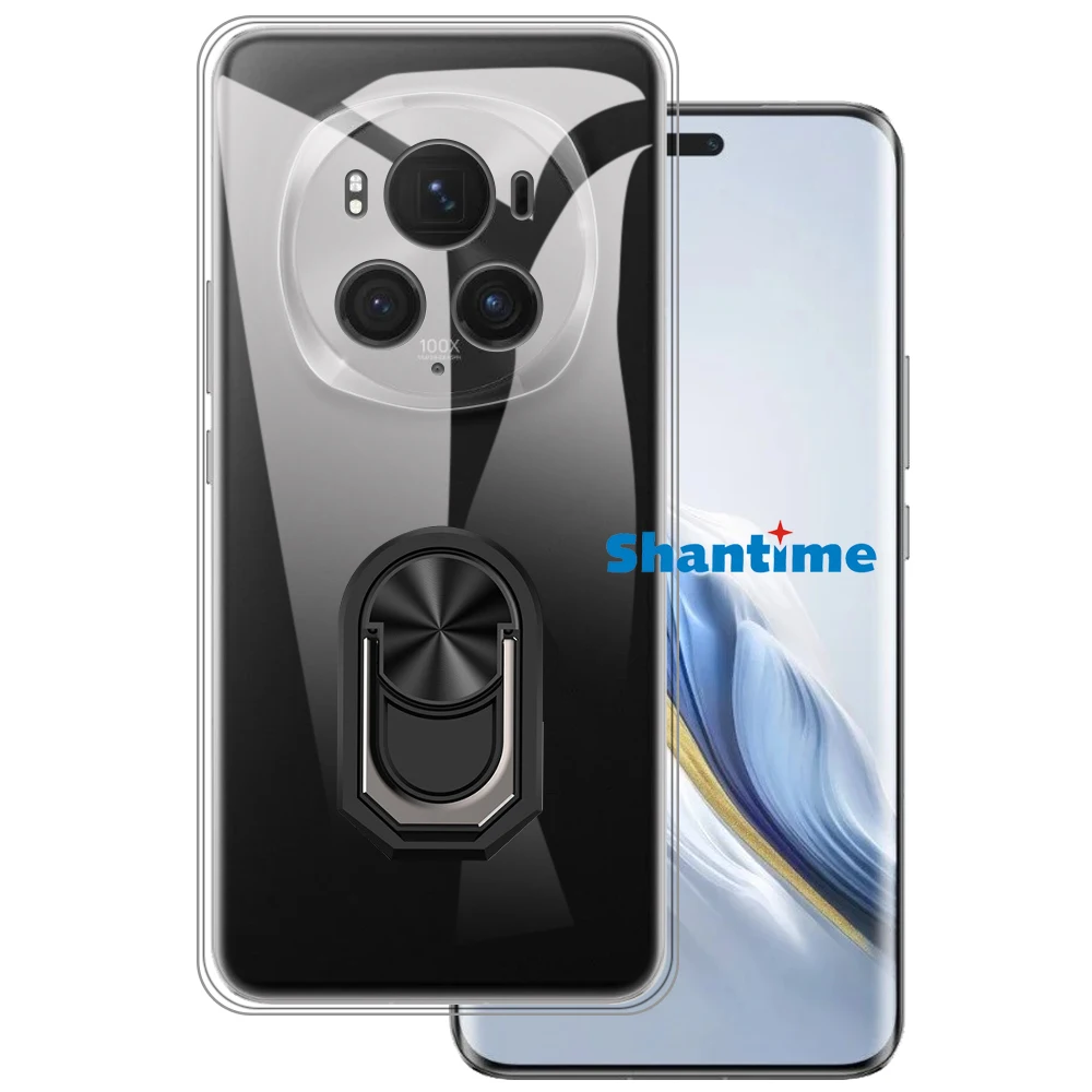 Supporto Per Anello Antiurto Di Lusso Per Honor Magic 6 Pro 5G Custodia Morbida In Silicone Tpu Custodia Protettiva Per Honor Magic 6 Pro 5G