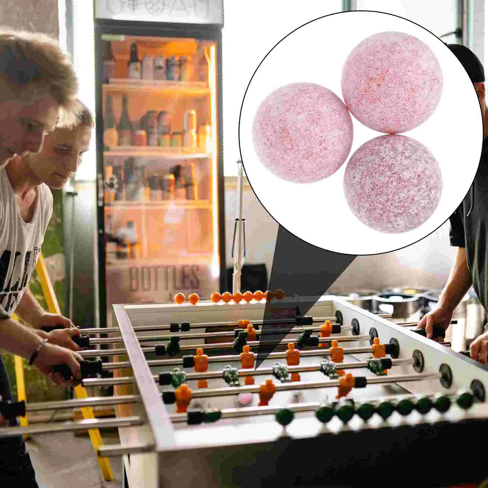 Indoor Football Machine Accessories Tabletop Game Balls Inflatable Soccer Abs Foosball Replacement Foosballs Baby