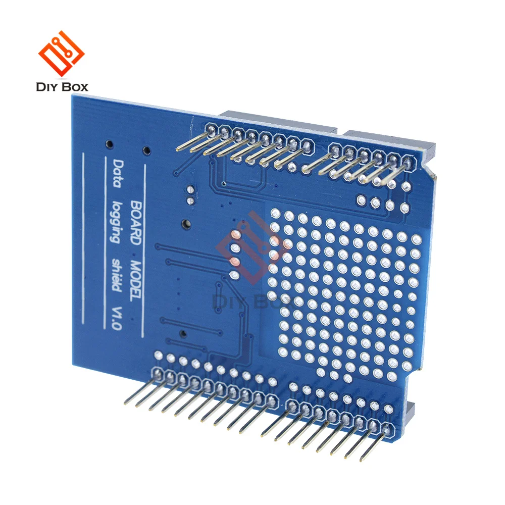 DS1307 SD Memory Card Slot Data Logger Module Logging Recorder Shield Recording Expansion Board Without Battery For Arduino