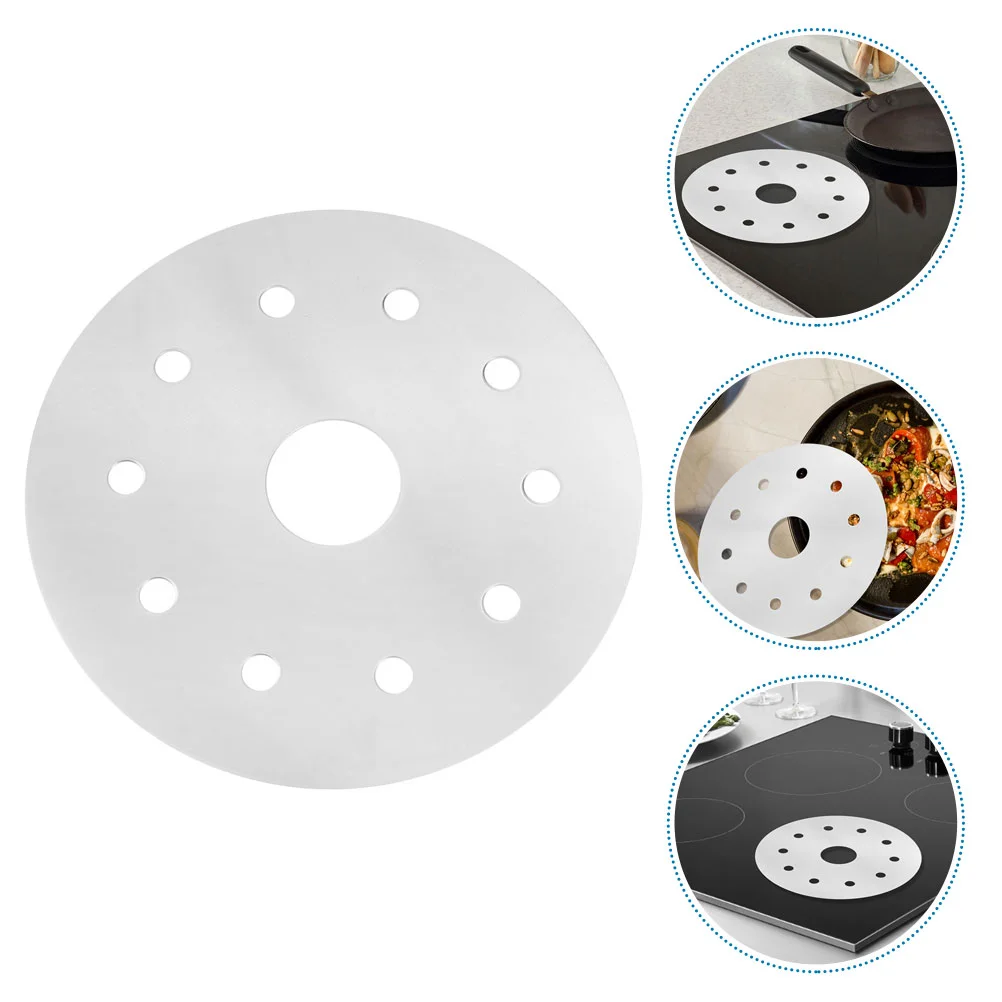 

Stainless Steel Heat Induction Disk Cooktop Induction Plate Adapter Heat Diffuser