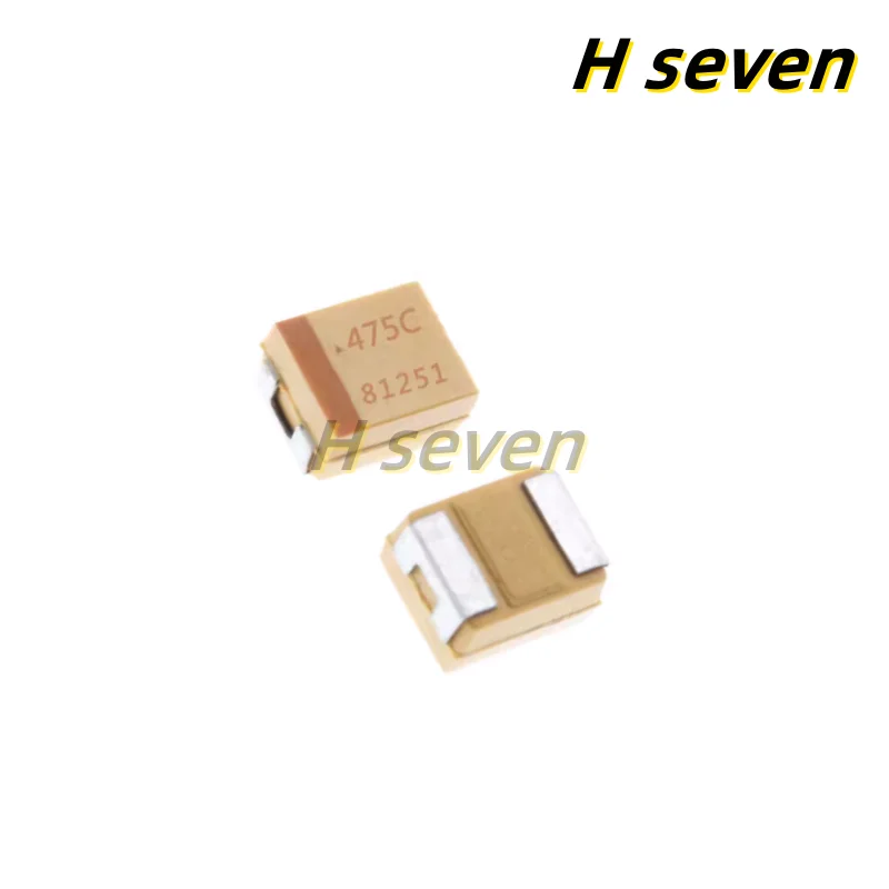 

Танталовый конденсатор 1210 SMD типа 3528 B, 16 В, 4,7 мкФ ± 10%, тайб475k016rnj 475C, 10 шт.