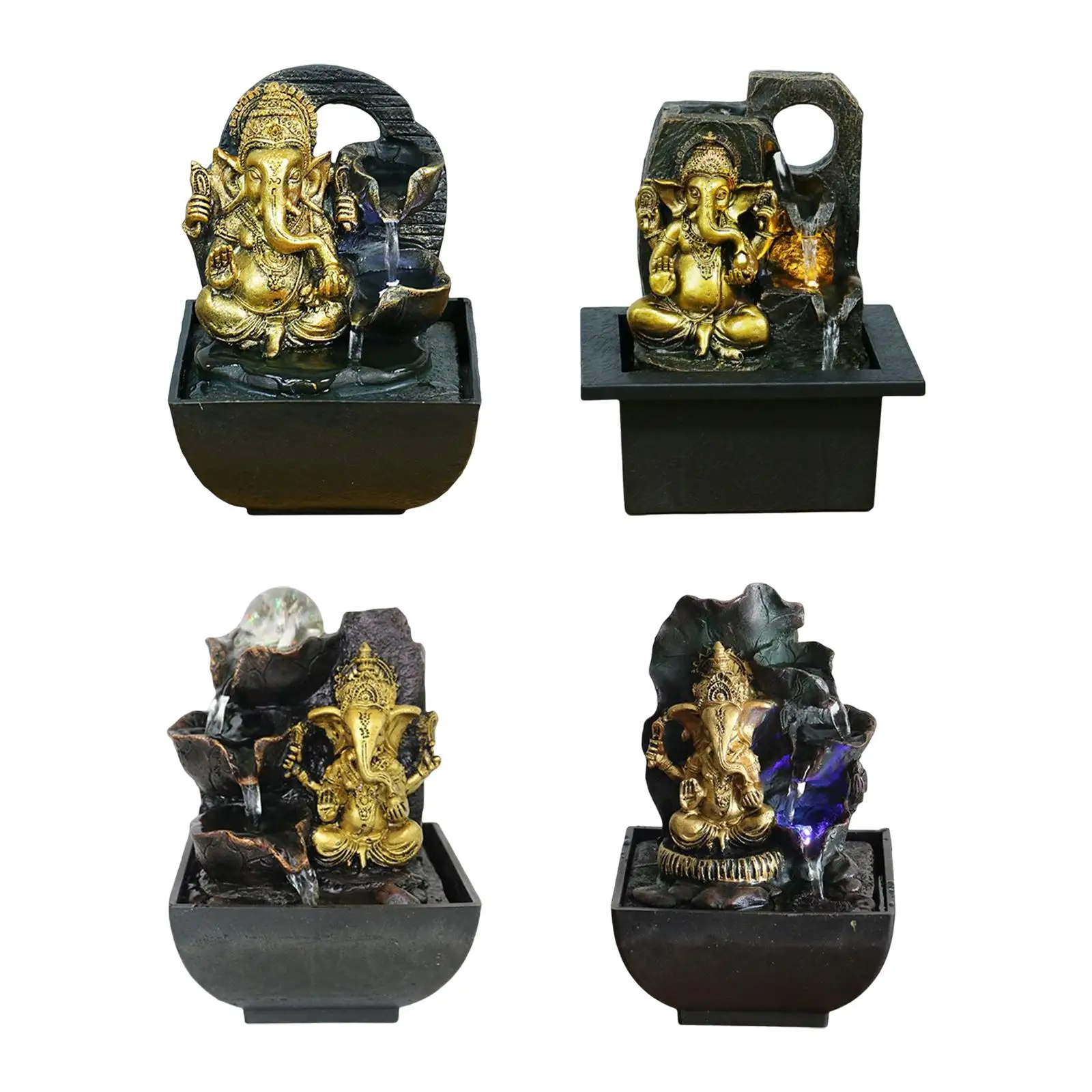 

Статуи Ganesha, настольный водяной фонтан, статуя Будды, искусственная статуя для спальни, ресторана, йоги, декоративная