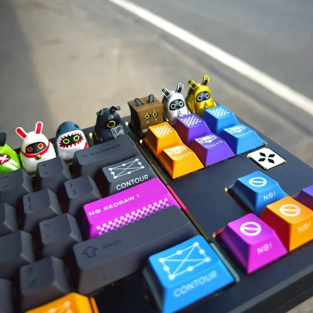 Artisan keycap - Hellocap Bongo2個セット Artisan keycap - Hellocap Bongo2個セット