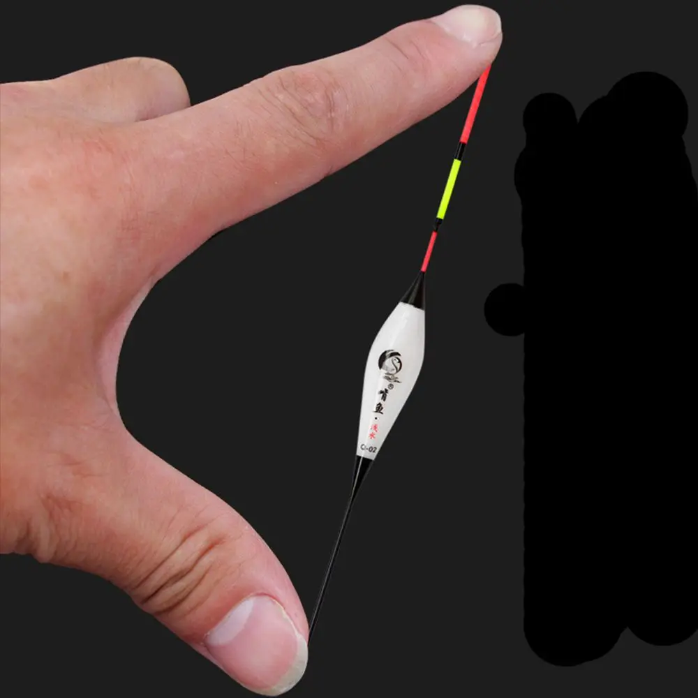 

Exquisite Portable Durable Sensitivity Plastic Fishing Floats Short Crucian Carp Bobber Float