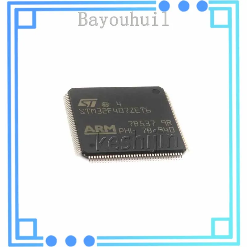 

10PCS STM32F407ZET6 LQFP-144 New and original Integrated Circuit IC Chip Supports BOM list STM32F407ZET6