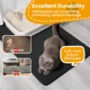 Cat Litter Mat Non Slip Big Pet Litter Box Filter Mat Double Layer Wear Resistant Waterproof Cat Litter Mat Pet Clean Supplies 6