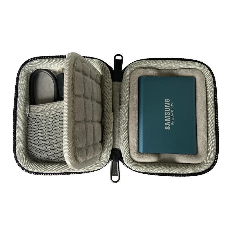 단단한 보호 쉘 피부 운반 케이스 커버, 보관 상자 가방, 삼성 T5 T7 터치 T7 쉴드 Fundas Coque Capa