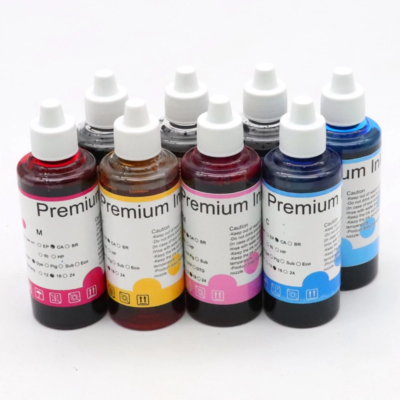 Cartucho de Tinta Recarregável para Impressora Compatível com Canon Pixma Pro100 Pro Tinta Cli 42 Cores - Imagem 3