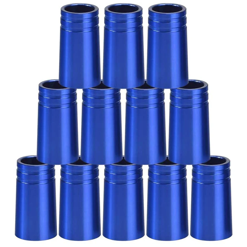12Pcs/Pack Golf Ferrules .370 Aluminum 25mm for Irons Shafts Golf Club Accessories 6