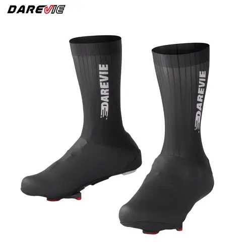 DAREVIE AERO Cycling Shoes Covers UCI Length Reduces Wind Resistance Waterproof Anti-Slip MTB Road Cycling Men Cycling Socks - Image 7