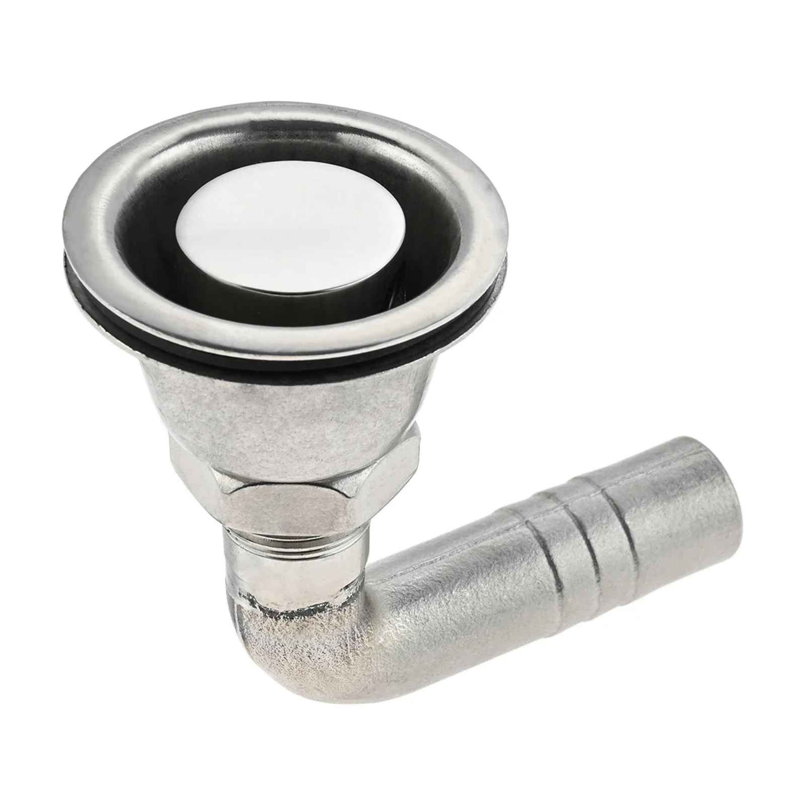 1Pc Boats Marine 316 Stainless Steel Flush Mount Thru-Hull Fuel Gas Tank  Vent 2.72x1.81\, image size:1600x1600