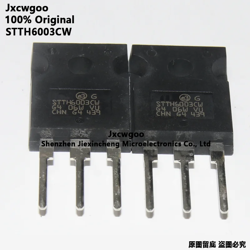 

10 шт. TO-247 60A 300V STTH6003CW Восстанавливающий выпрямитель 100% оригинальный новый STTH6003 импортированный быстро