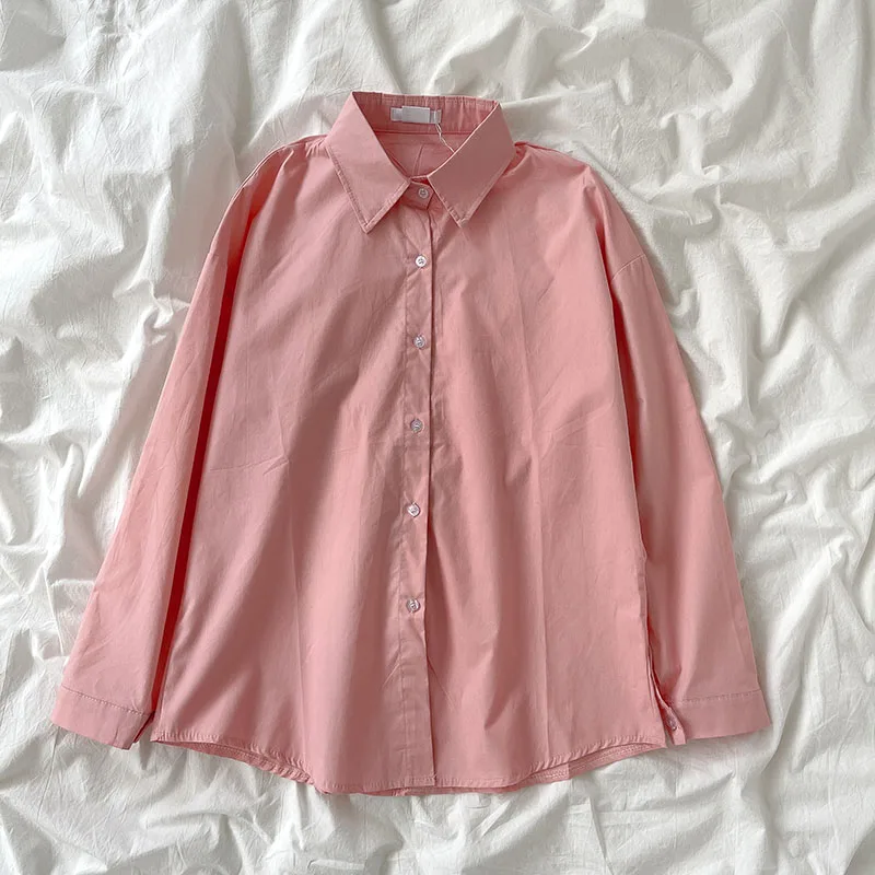 

Women's Shirt Long Sleeves White Office Lady Women Blouses Spring and Autumn Korean T-shirt Women Fashion Blouses 2022 shirts Lq