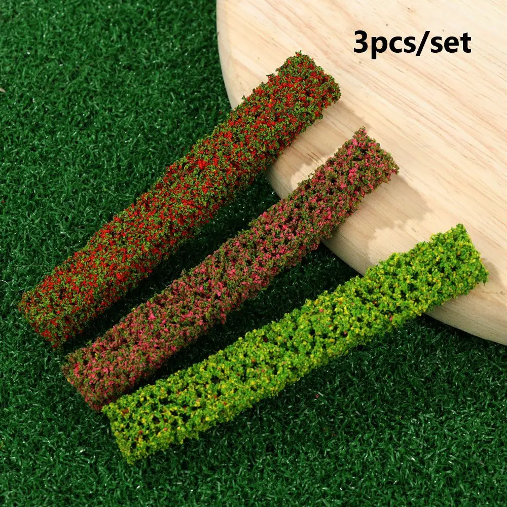 Miniature Garden Decor Grass Tufts and Flower Clusters