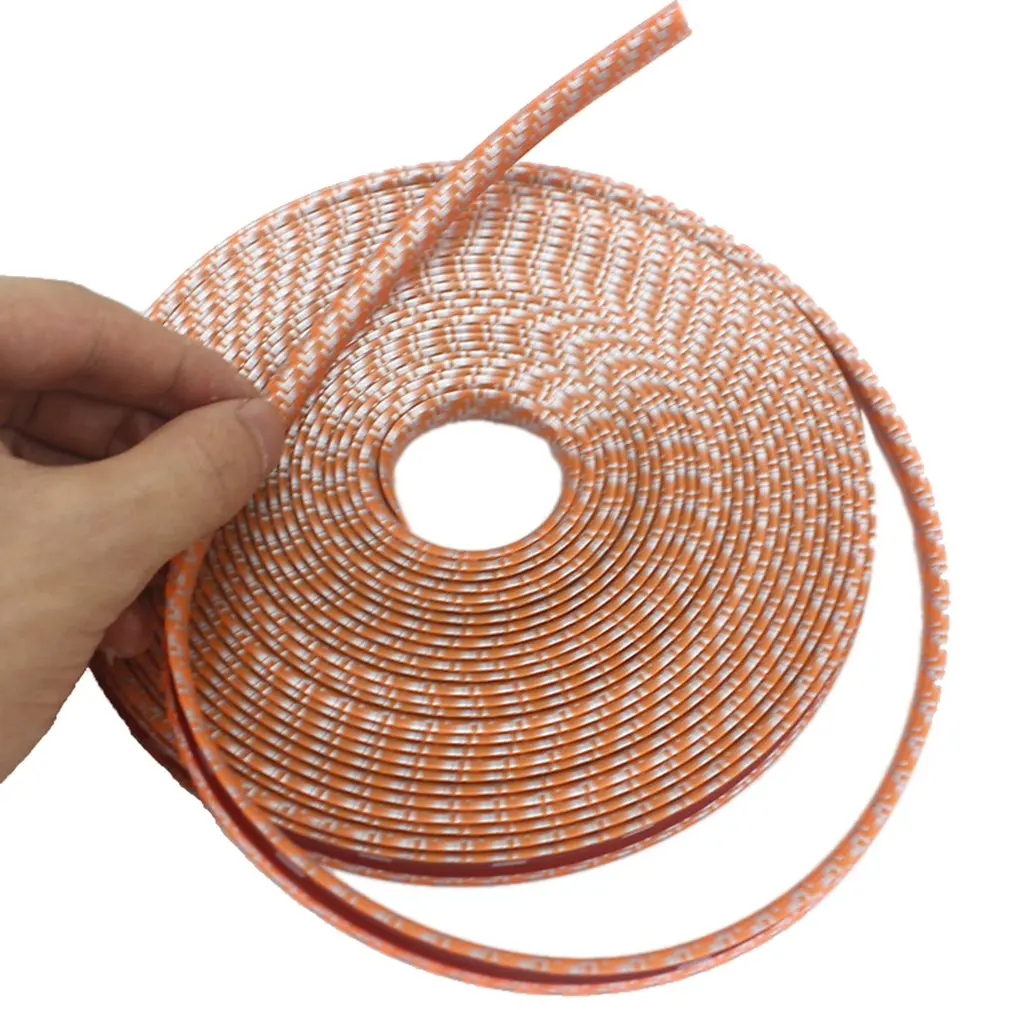 Carbon fiber Tire Rim Decorative Strip Reduce Scraping Protective Guard