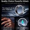 2025 Smart Ring with Display Screen and Touch, Wireless Charging, Health Manager, 5 ATM Waterproof For Men Women Rings R12 R11 4