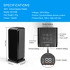 KCvents PTC Ceramic Heater Fan Indoor Space Mute Heater With Adjustable Thermostat LED Display Remote Control 6
