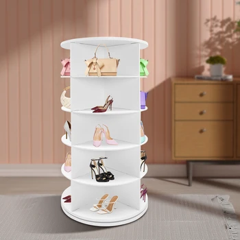  5-Tier Rotating Shoe Rack 1