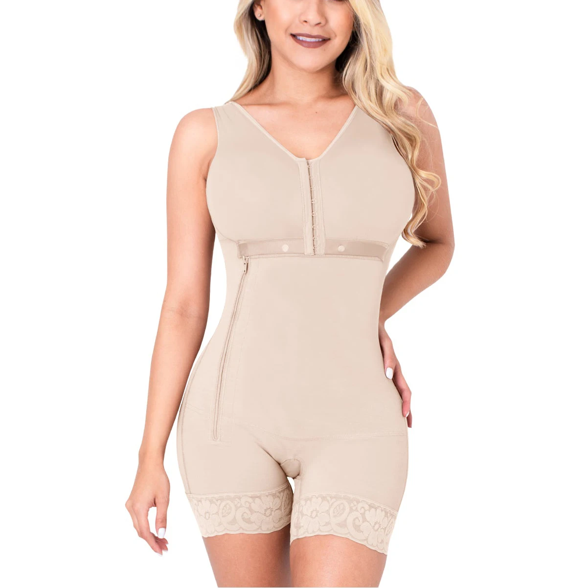 Curvaceous Women's Shapewear Hypo-allergenic Fabric for Sensitive