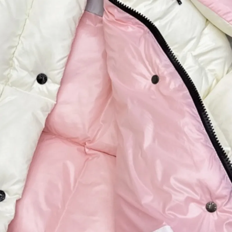 Top Quality Women's Down Jacket, Winter Warm Thickened Hooded Down Jacket for Women, Women's Luxury Short Bread Coat Down Jacket