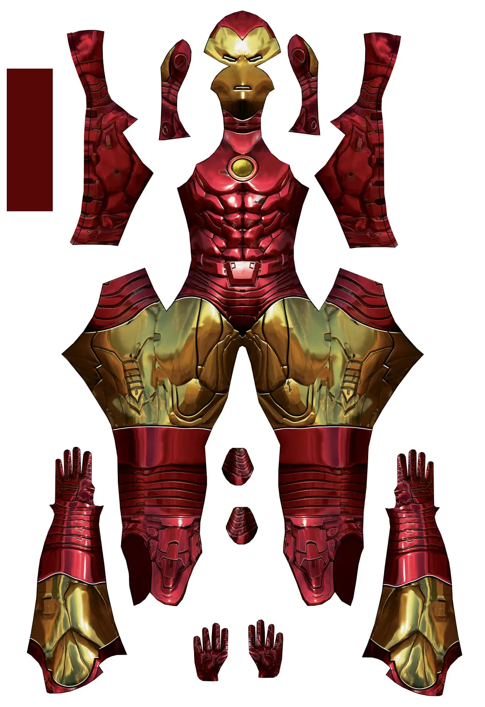 

Adults Iron Man Costume Cosplay Superhero Costume Skin Zentai Bodysuit Halloween Party Suit