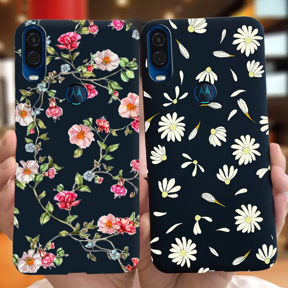 Stylish Black Soft TPU Silicone Phone Case - Cute Design