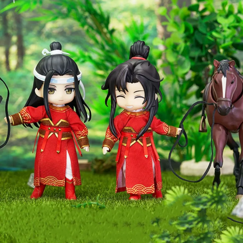 

Anime Original Mo Dao Zu Shi Figure Wei Wuxian Lan Wangji Model Dolls Figurines Night-hunt Ver Pvc Action Figure Toy Gifts