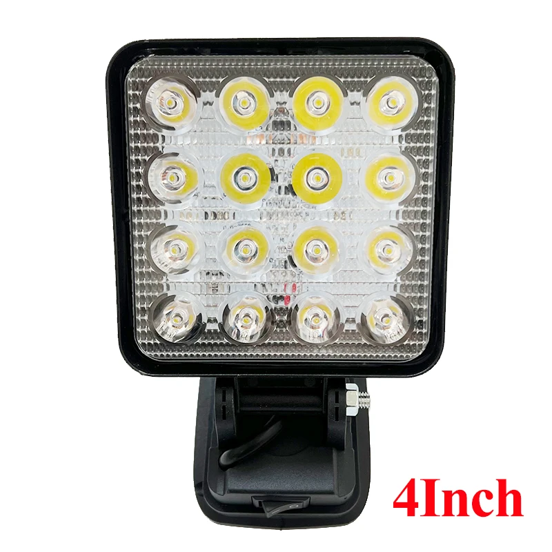 4/5/7Inch Led Light Portable Spotlights Fishing Cordless Outdoor Work Handheld E