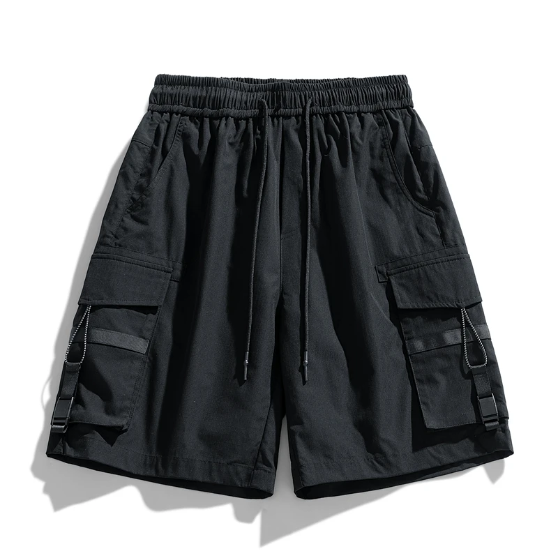 Classic Men's Pants High Street Fashion Shorts Pants Men Drawstring Jogging Sweatpants Outdoor Loose Casual Tactical Streetwear