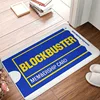 Blockbuster Carpet Lightweight Machine Washable Polyester Membership Card Design Doormat Perfect for Bedroom Kitchen Outdoor 3