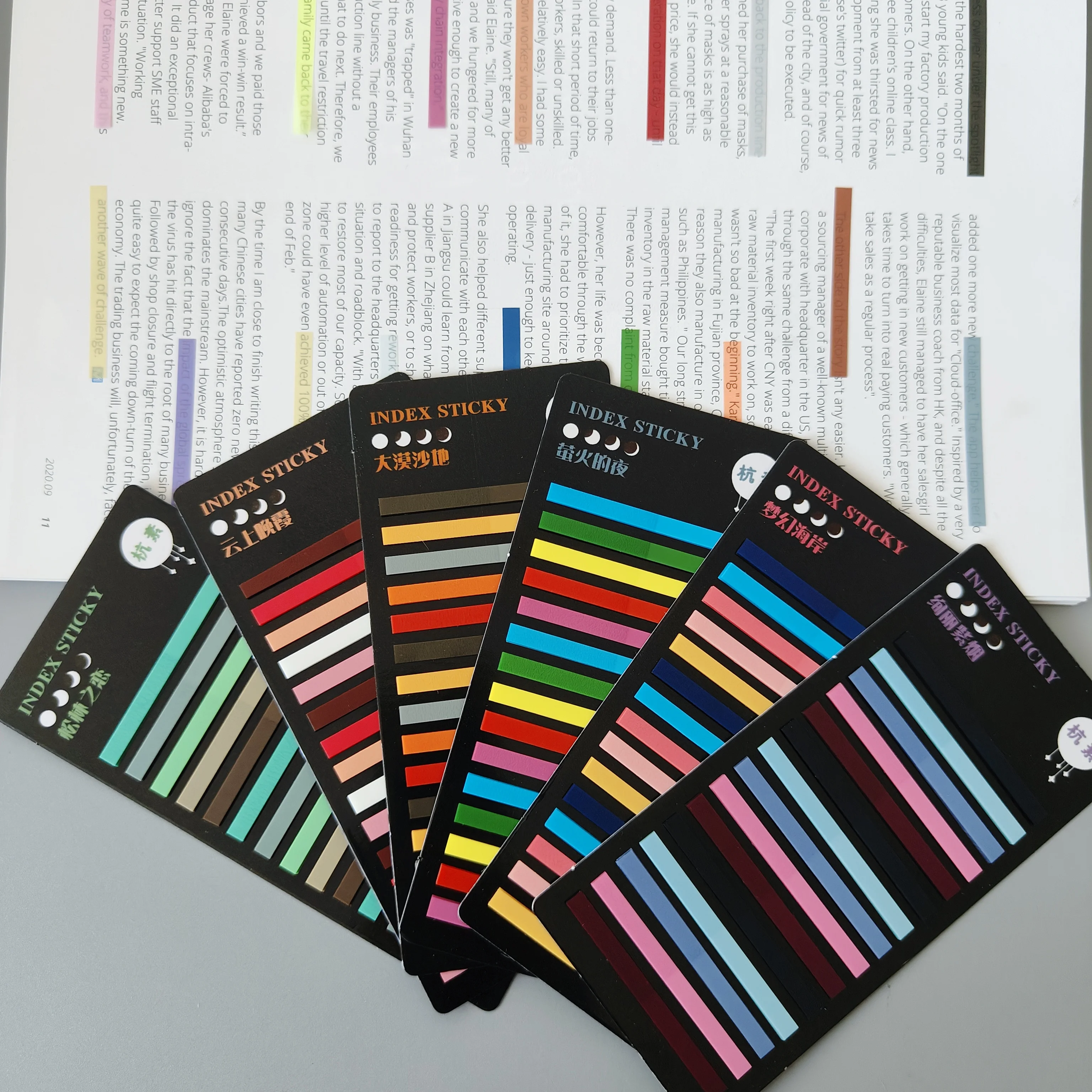 Рисунок 4 - 6 упаковок 1800 листов прозрачных липких заметок